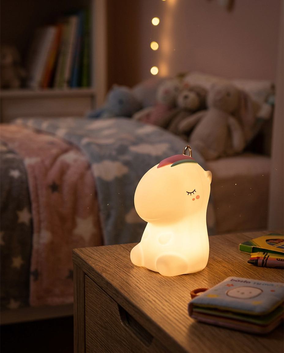Huggy Glow silicone night light lifestyle photo