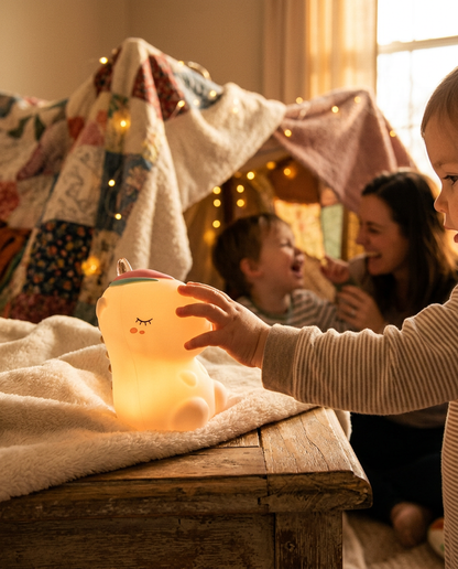Huggy Glow silicone night light lifestyle photo