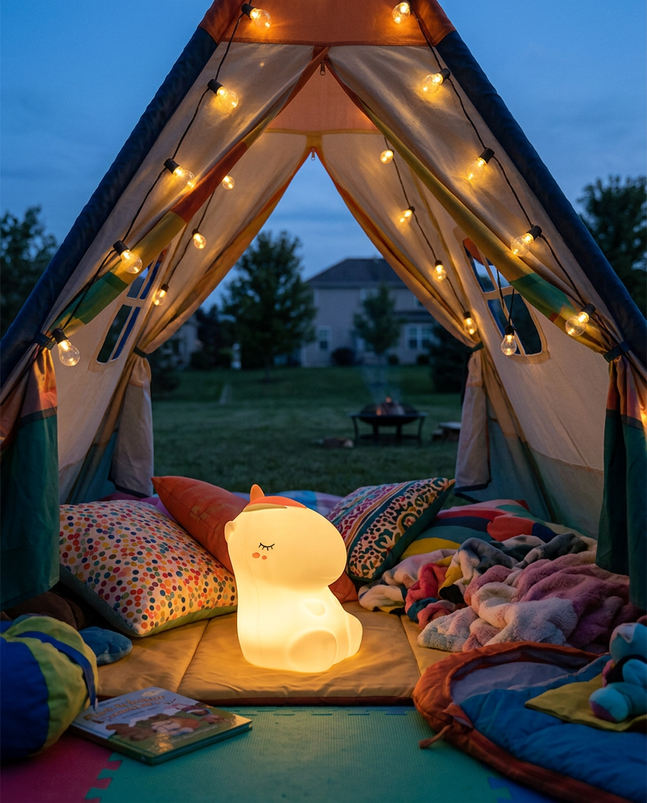 Huggy Glow silicone night light lifestyle photo