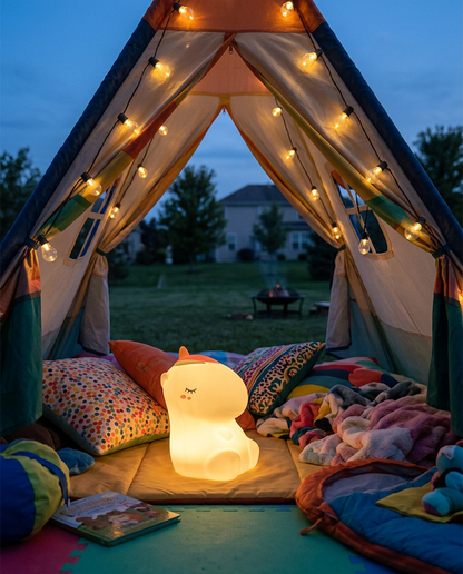 Huggy Glow silicone night light lifestyle photo